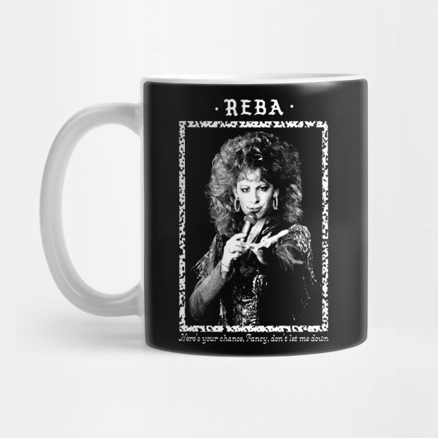 Reba / Fancy \ Vintage Faded Style Fan Design by DankFutura